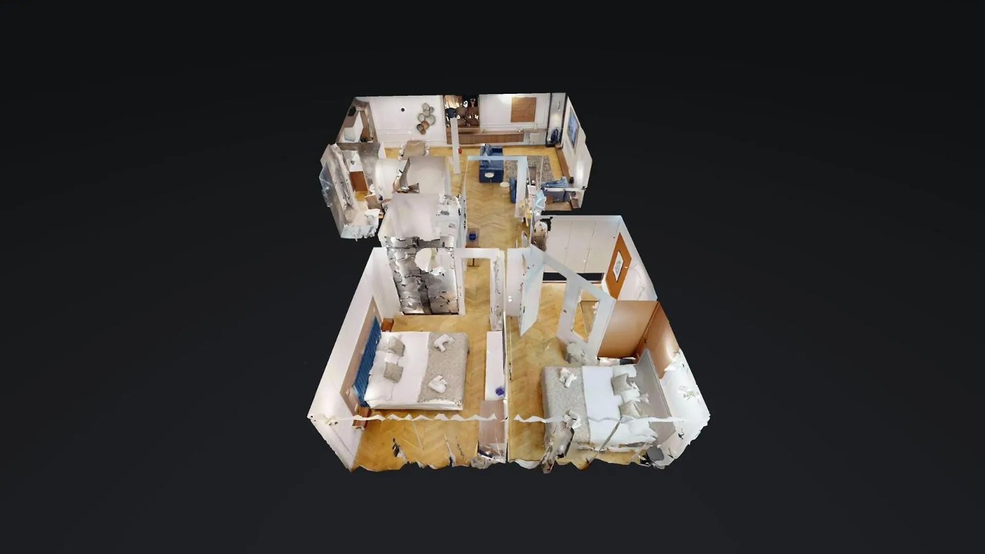 Apartment Bluestay 165 - Spacieux Appartement A Paris